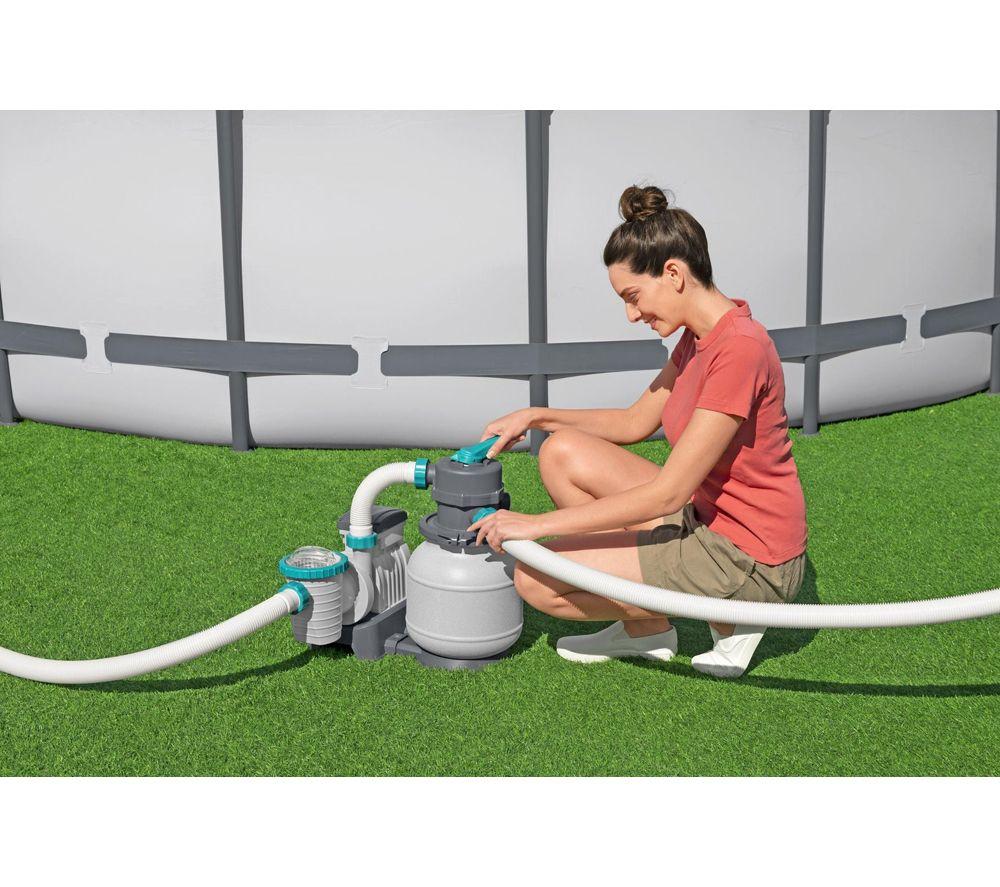 BESTWAY 1600Gal Pool Sand Filter Pump image number 4 of 4
