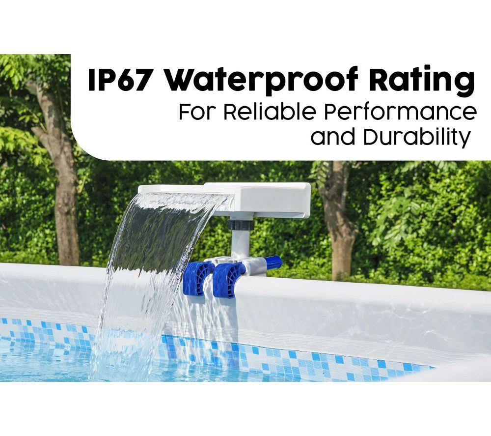 BESTWAY Soothing Led Waterfall - White image number 2 of 5