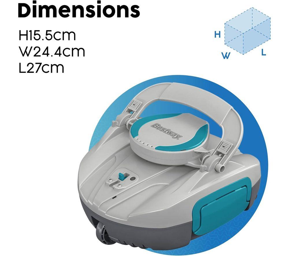 BESTWAY Aquatronix G100 Automatic Swimming Pool Cleaning Robot image number 4 of 4
