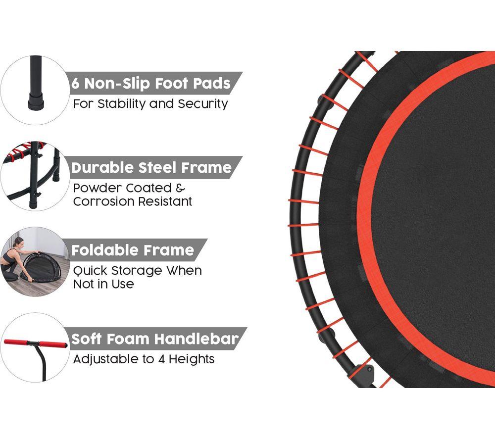 BESTWAY BW59124 AeroBounce Trampoline - Black & Red image number 4 of 8