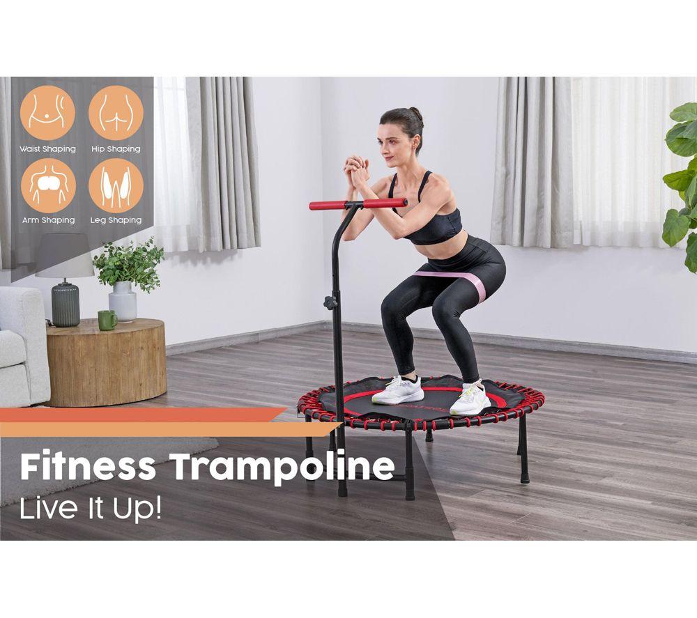 BESTWAY BW59124 AeroBounce Trampoline - Black & Red image number 8 of 8