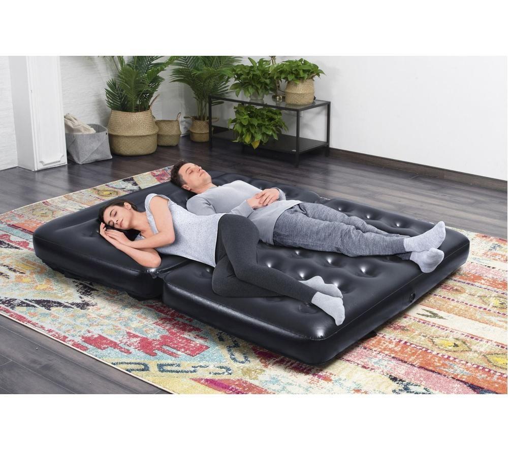 BESTWAY BW75054 Inflatable Camping Sofa Bed - Black image number 3 of 9