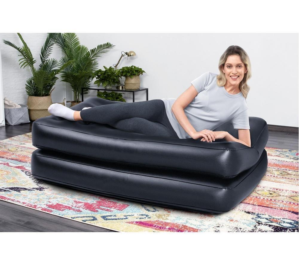 BESTWAY BW75054 Inflatable Camping Sofa Bed - Black image number 5 of 9