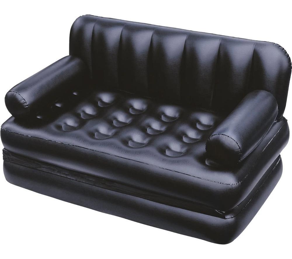 BESTWAY BW75054 Inflatable Camping Sofa Bed - Black image number 8 of 9