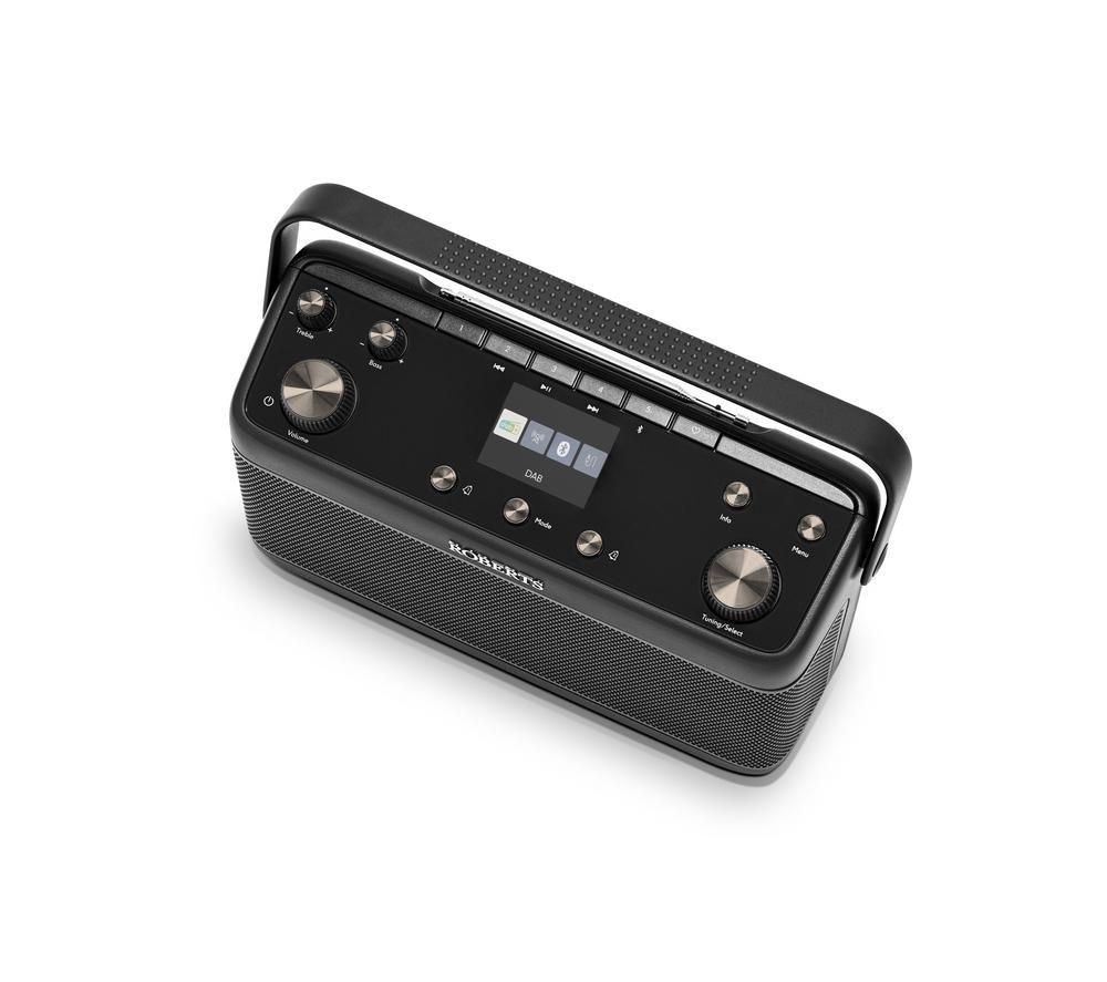 ROBERTS Blutune 7 Portable DAB+/FM Bluetooth Radio - Black image number 3 of 7