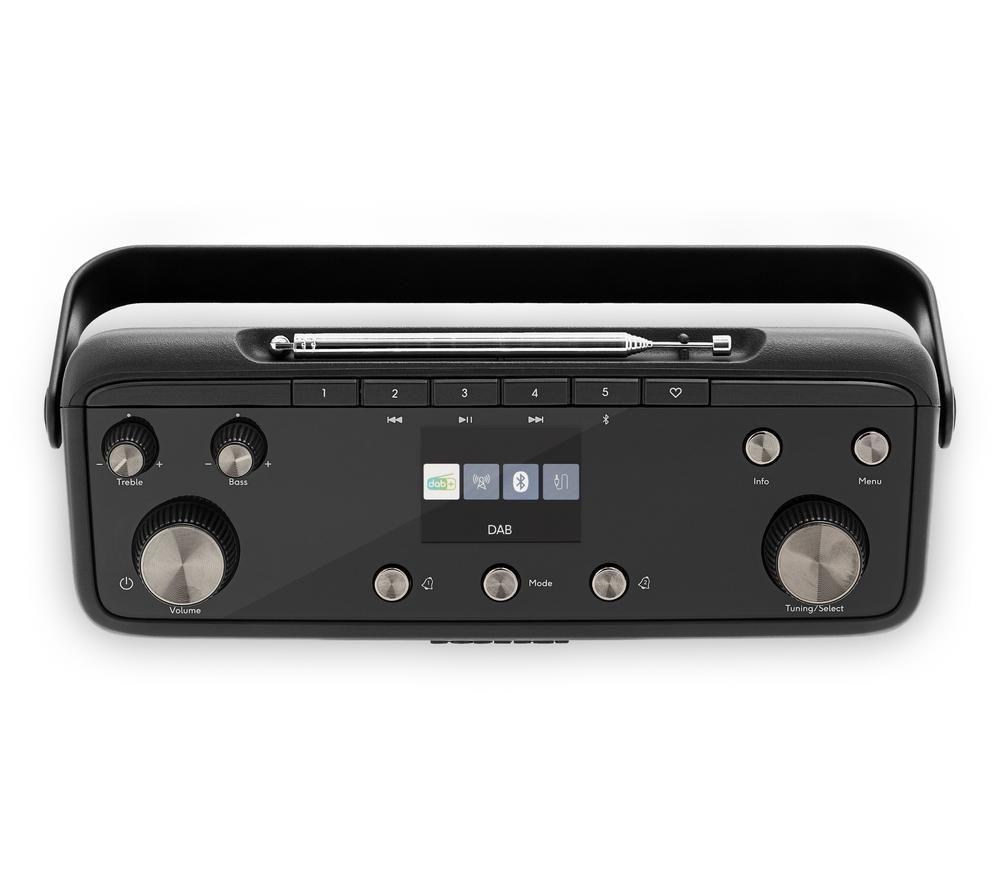 ROBERTS Blutune 7 Portable DAB+/FM Bluetooth Radio - Black image number 5 of 7
