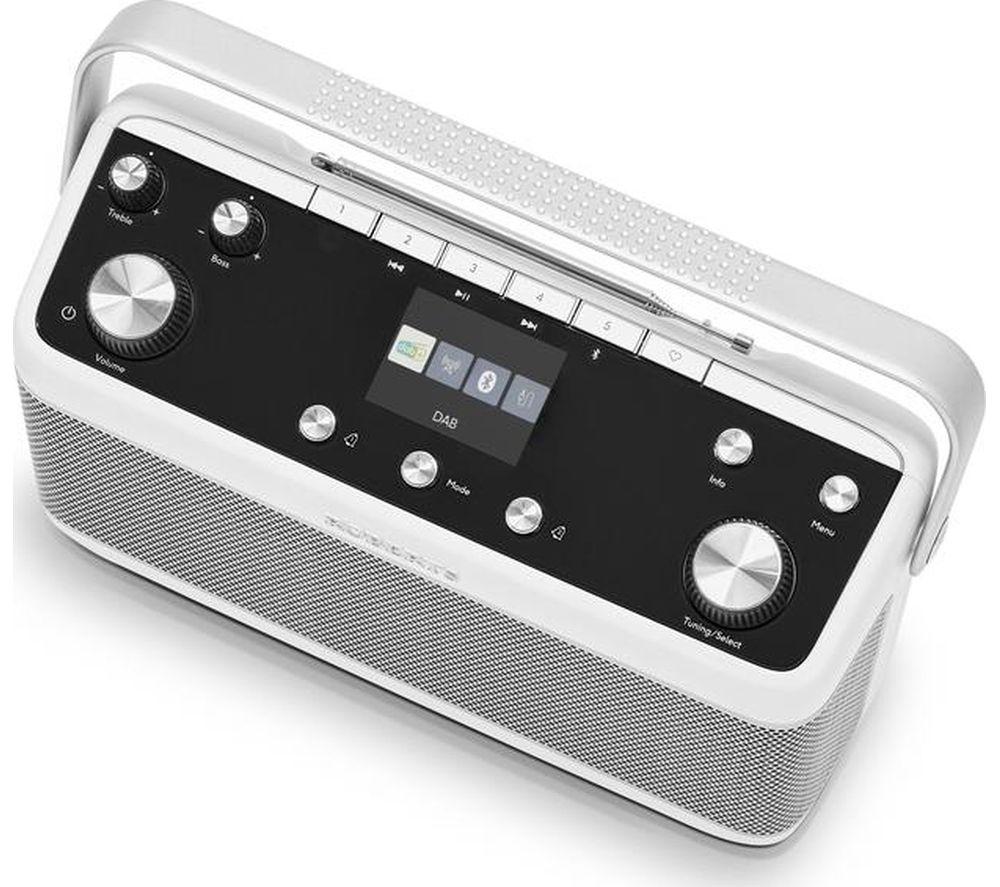 ROBERTS Blutune 7 Portable DAB+/FM Bluetooth Radio - White image number 3 of 4