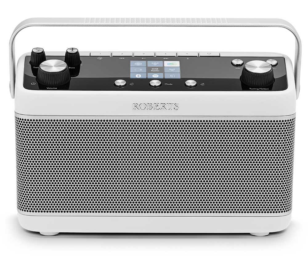 Roberts Stream 219 Portable Internet/Dab/Dabﱓ Bluetooth Radio - White, White