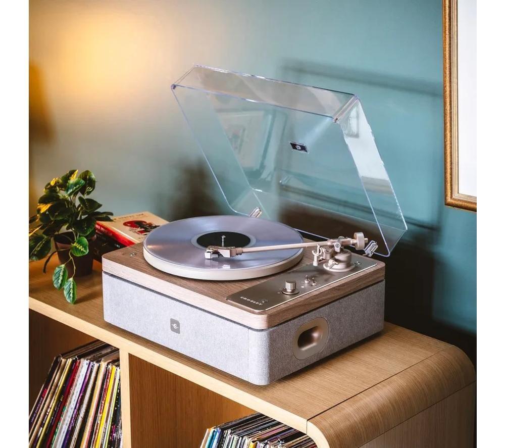 CROSLEY E-Series E100 Belt Drive Bluetooth Turntable - Natural image number 5 of 7