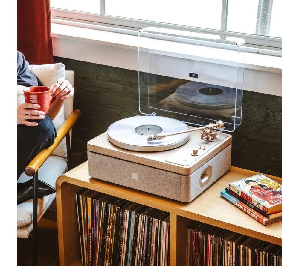 CROSLEY E-Series E100 Belt Drive Bluetooth Turntable - Natural image number 6 of 7