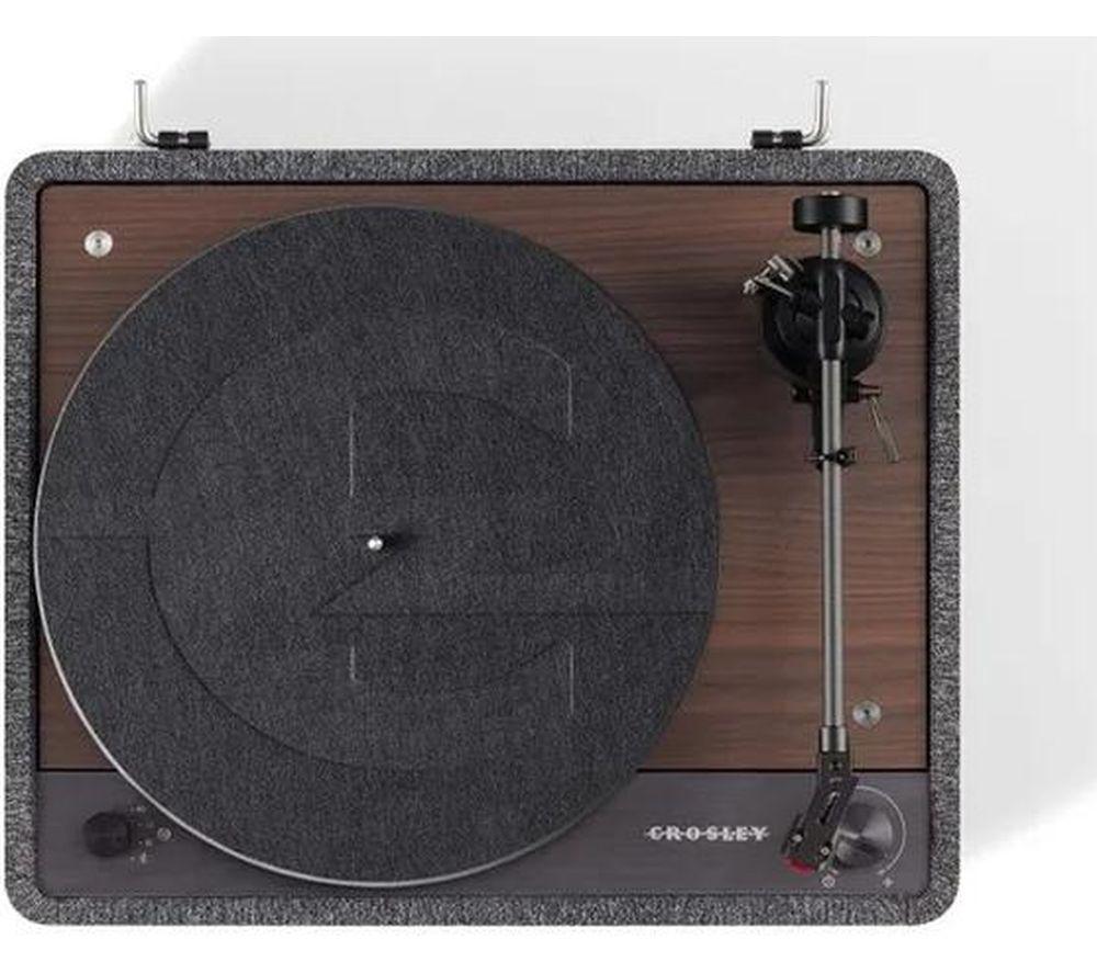 CROSLEY E‑Series E200 Belt Drive Bluetooth Turntable - Walnut image number 3 of 10