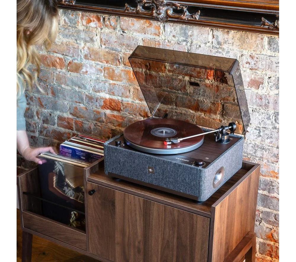 CROSLEY E‑Series E200 Belt Drive Bluetooth Turntable - Walnut image number 7 of 10