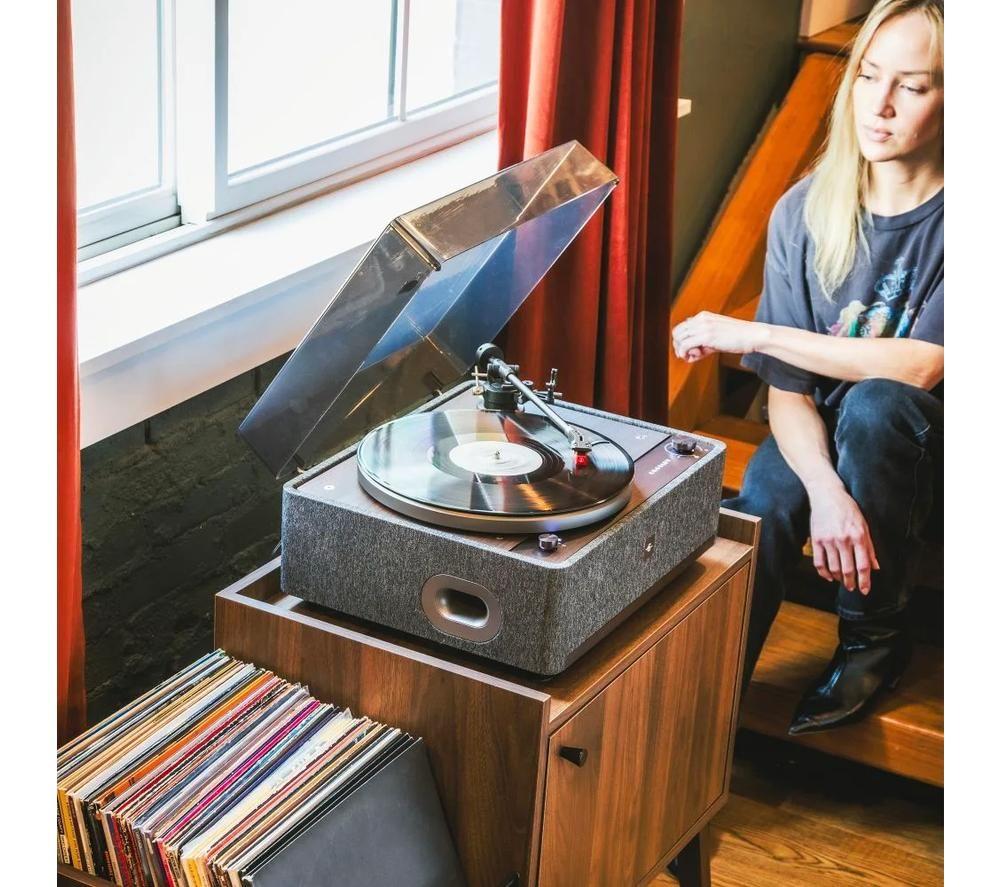CROSLEY E‑Series E200 Belt Drive Bluetooth Turntable - Walnut image number 8 of 10