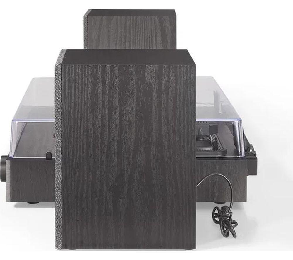 CROSLEY Zane Belt Drive Bluetooth Turntable & Speakers - Black image number 4 of 8
