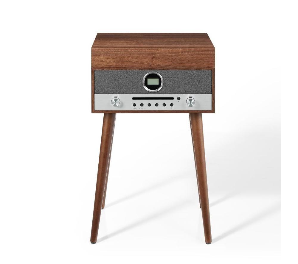 CROSLEY NASH 7-in-1 Belt Drive Bluetooth Music Centre - Walnut image number 9 of 16