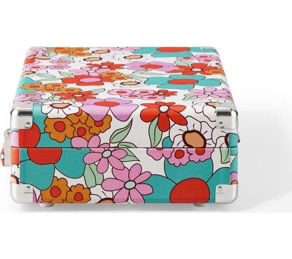CROSLEY Cruiser Plus Belt Drive Bluetooth Turntable - Groovy Floral image number 4 of 9