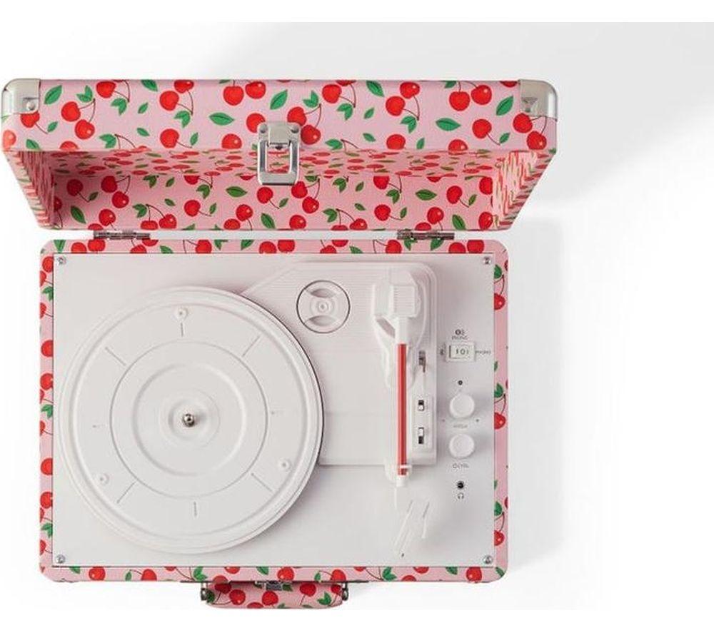 CROSLEY Cruiser Plus Belt Drive Bluetooth Turntable - Retro Cherry image number 2 of 8