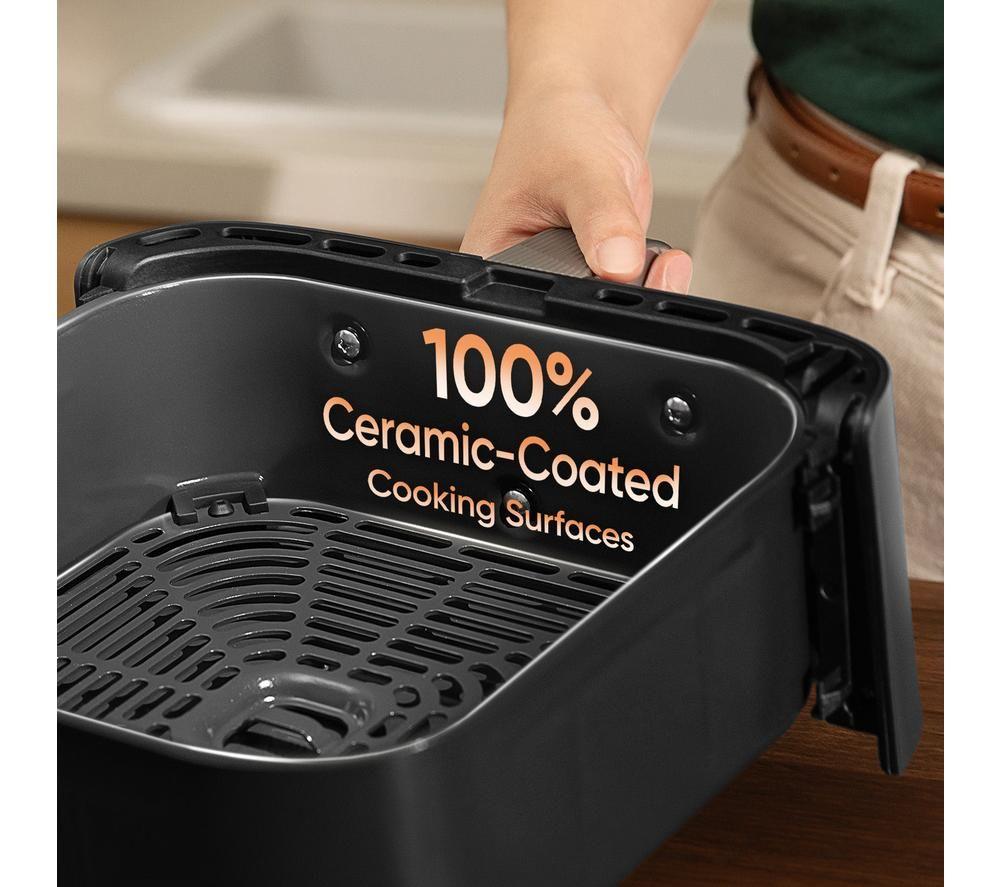 COSORI&nbsp; Turbo Tower 10.8L Dual Pro Smart Air Fryer - Dark Grey image number 2 of 3