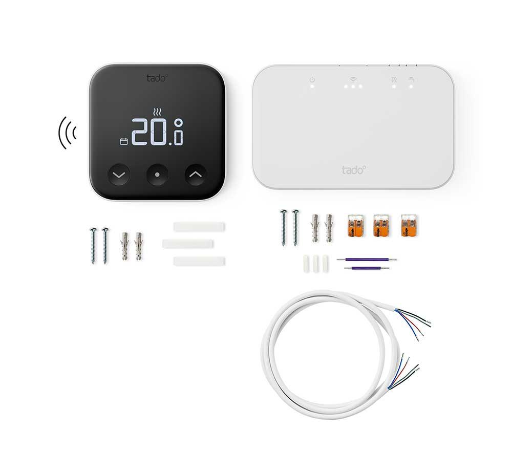 TADO Wireless Smart Thermostat X Starter Kit - Black & White image number 6 of 6