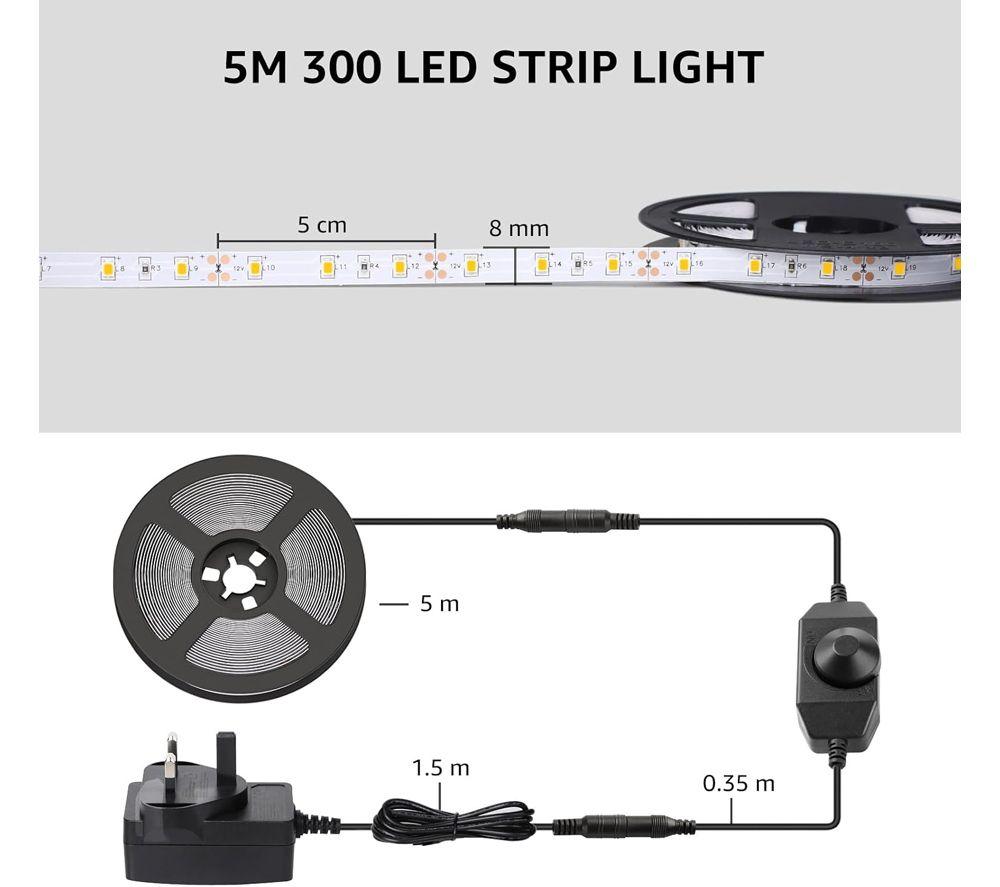 LEPRO EAN4100067WWUKNF LED Strip Light - 5 m image number 6 of 9
