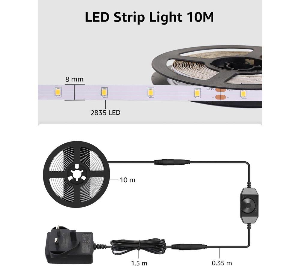 LEPRO EAN410088-DW-UK LED Strip Light - 10 m image number 11 of 11