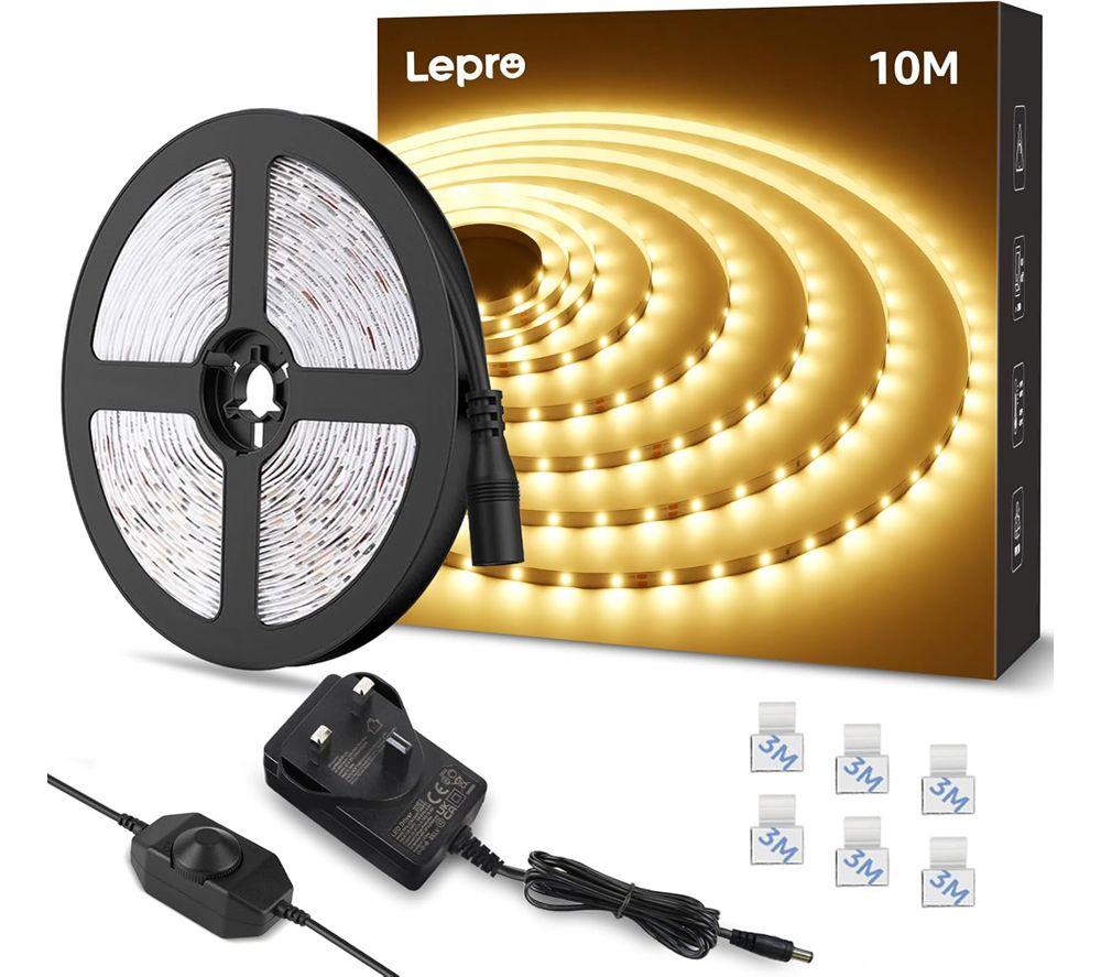 Lepro Ean410088-Ww-Uk Led Strip Light - 10 M
