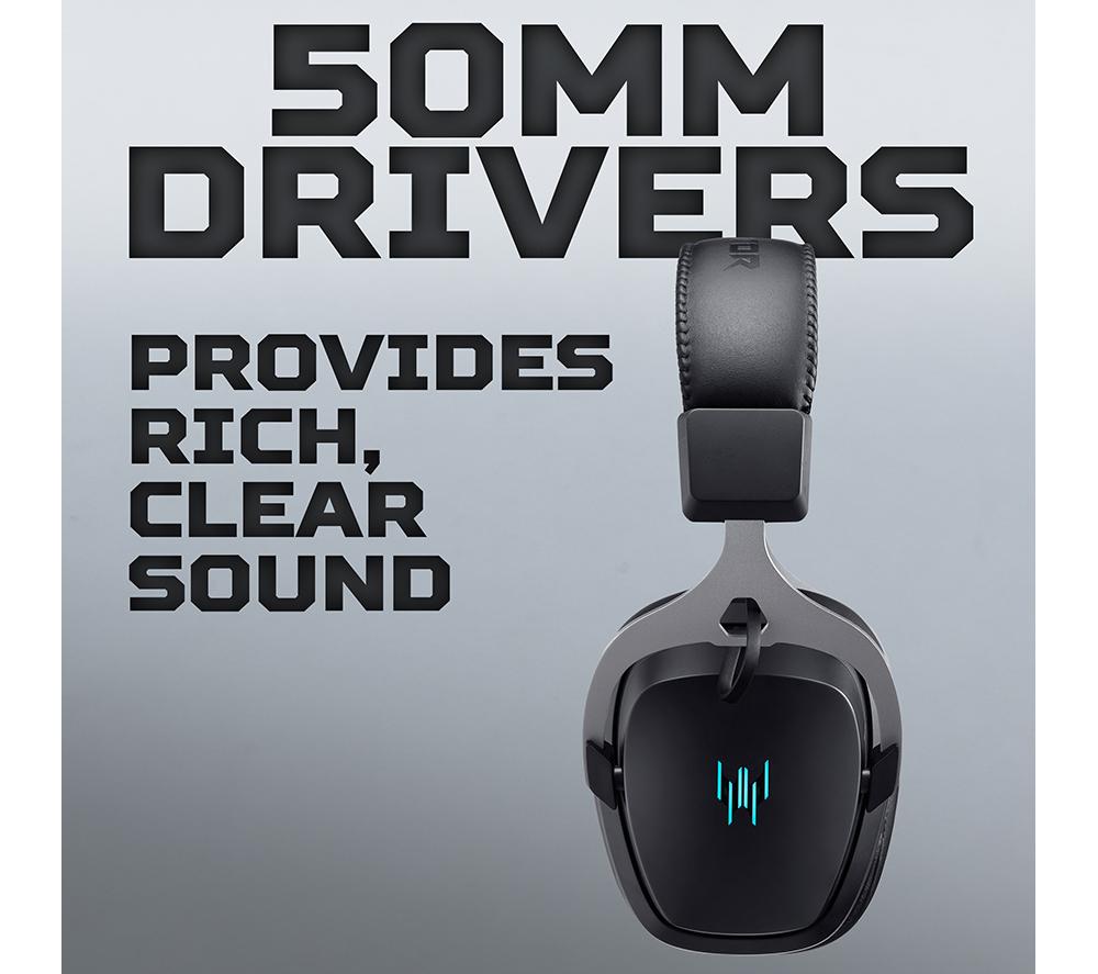 ACER Predator Galea 570 Wireless Gaming Headset - Black image number 8 of 8