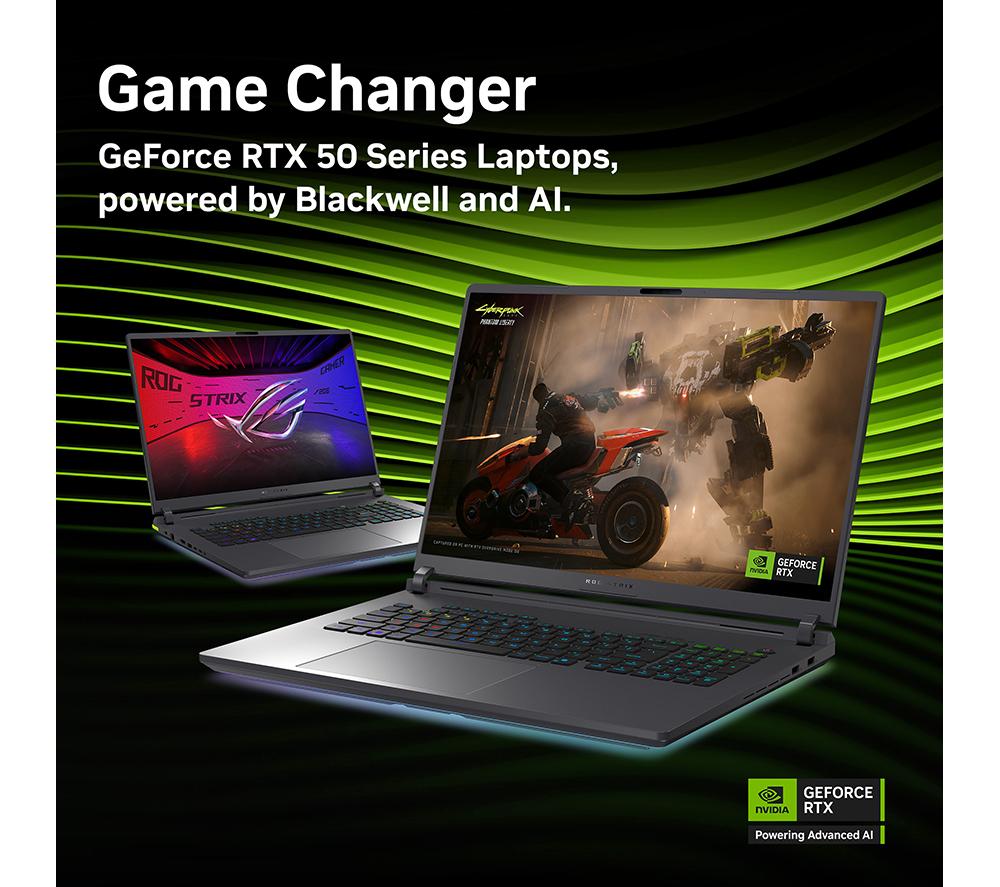 ASUS ROG Strix G18 18" Gaming Laptop - Intel&reg; Core&trade; Ultra 9, RTX 5080, 1 TB SSD image number 9 of 14