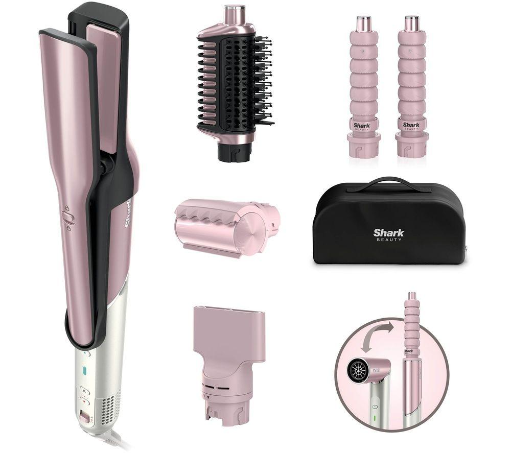 SHARK Glam HD6051SUKPK Multi-Styler with FrizzFighter - Pink
