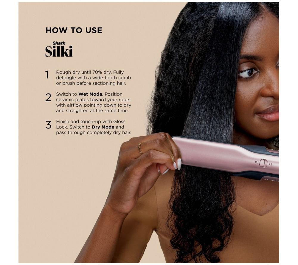 SHARK Glam HD6051SUKPK Multi-Styler with FrizzFighter - Pink image number 16 of 17