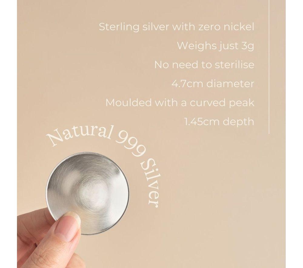 LANSINOH Silver Nipple Cups image number 2 of 6