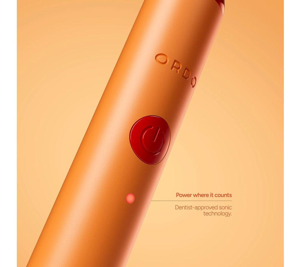 ORDO Sonic Edge Electric Toothbrush - Peach Sunrise image number 3 of 5
