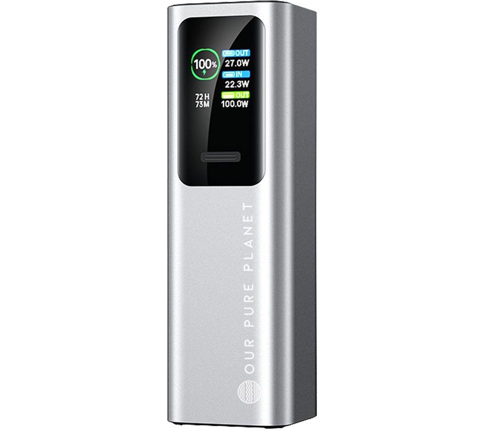 Our Pure Planet 27000 Mah Portable Power Bank - Black, Black