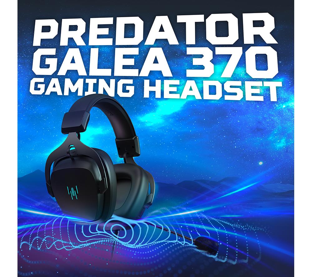 ACER Predator Galea 370 7.1 Gaming Headset - Black image number 2 of 7