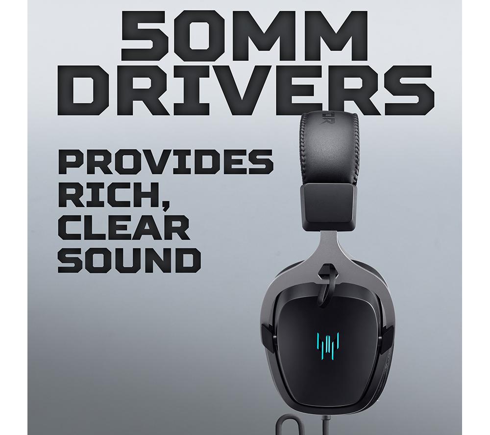 ACER Predator Galea 370 7.1 Gaming Headset - Black image number 6 of 7