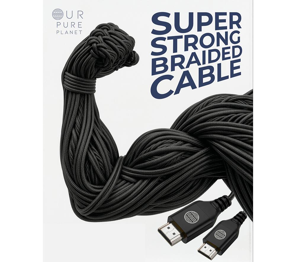 OUR PURE PLANET OPP079 High Speed HDMI Cable - 1.5 m image number 6 of 7