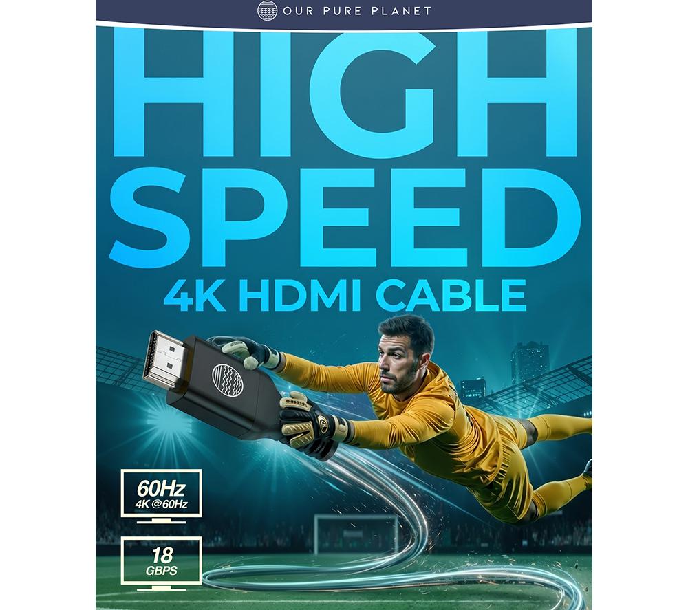 OUR PURE PLANET OPP079 High Speed HDMI Cable - 1.5 m image number 7 of 7