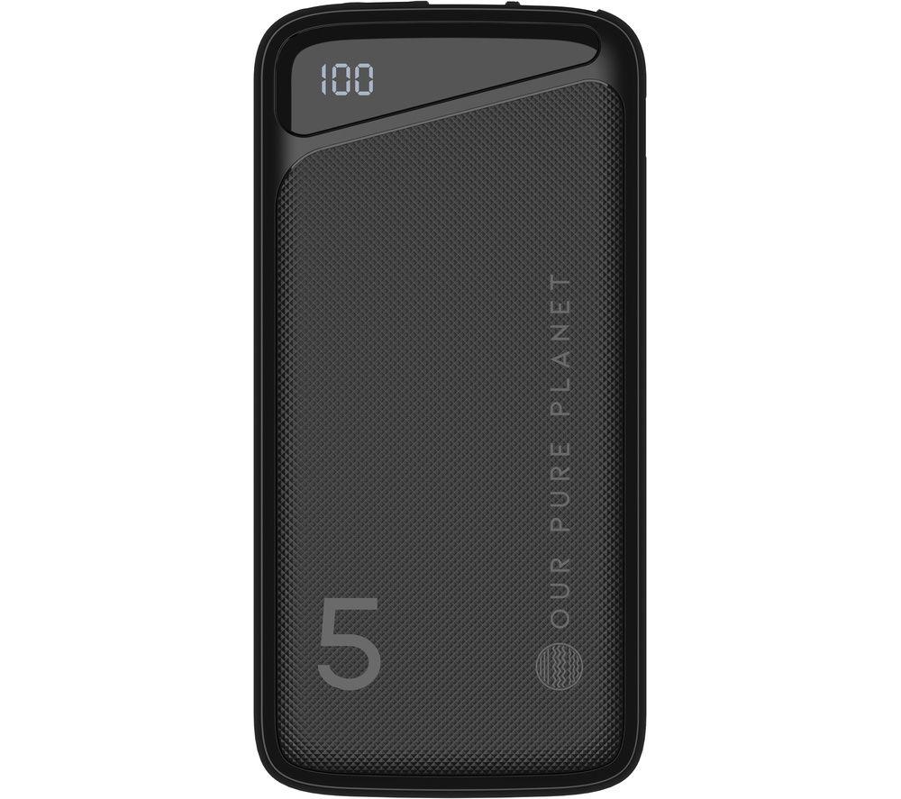 Our Pure Planet 5000 Mah Portable Power Bank - Black, Black
