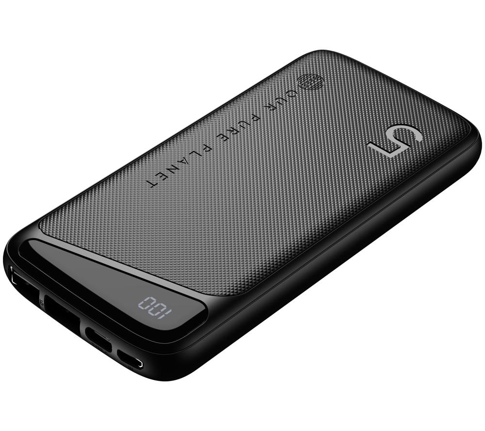 OUR PURE PLANET 5000 mAh Portable Power Bank - Black image number 8 of 8