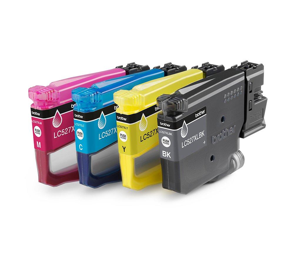 BROTHER LC527XLVAL Cyan, Magenta, Yellow & Black Ink Cartridges - Multipack image number 3 of 8