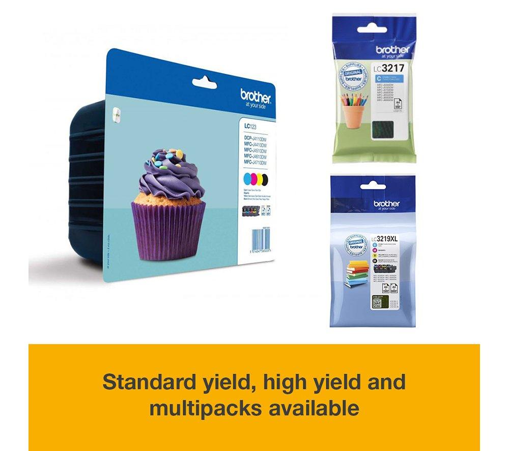 BROTHER LC527XLVAL Cyan, Magenta, Yellow & Black Ink Cartridges - Multipack image number 4 of 8
