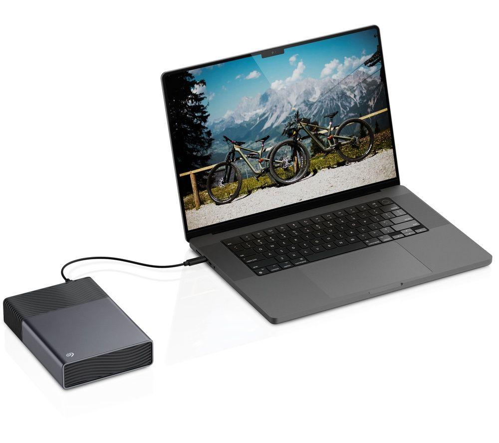 SEAGATE One Touch Portable External Hard Drive - 24 TB, Space Grey image number 2 of 5