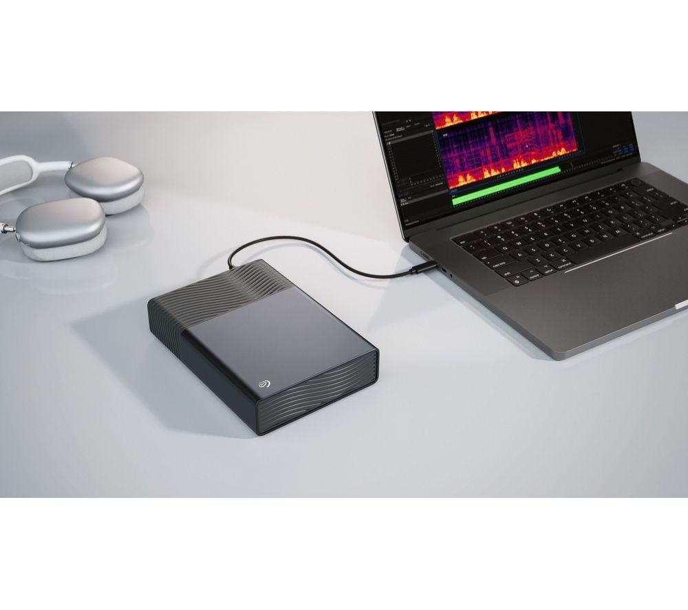 SEAGATE One Touch Portable External Hard Drive - 24 TB, Space Grey image number 3 of 5