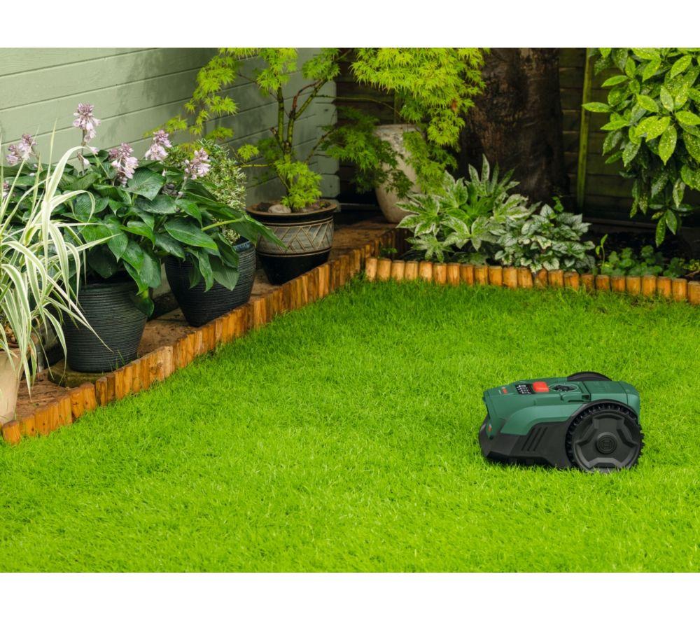 BOSCH VisiMow 18V-100 Cordless Robotic Lawn Mower - Green & Black image number 5 of 6