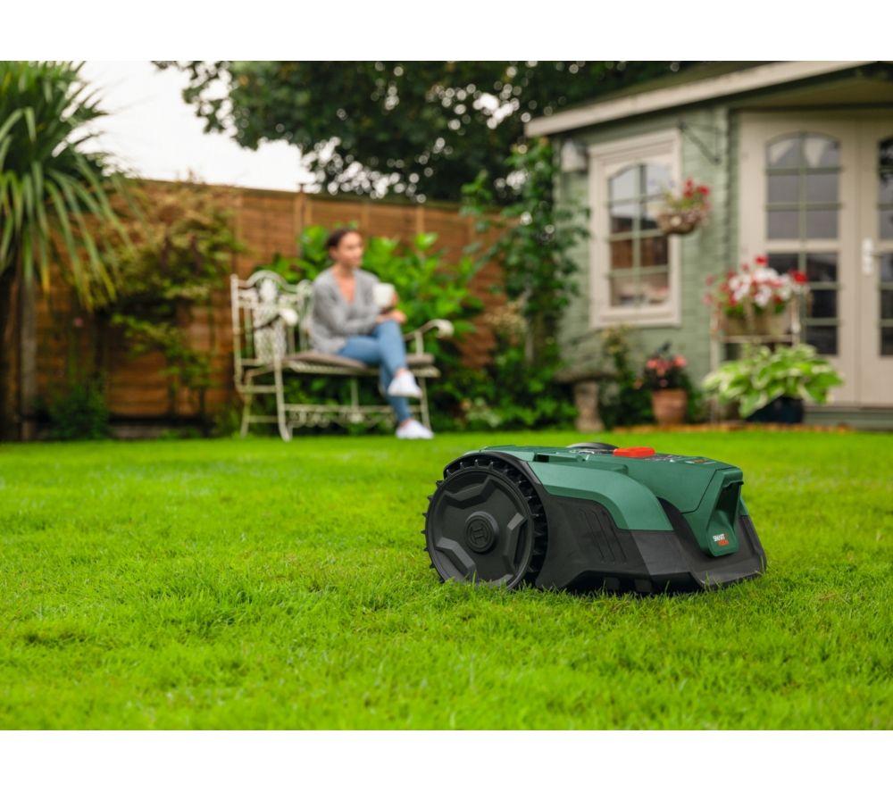 BOSCH VisiMow 18V-100 Cordless Robotic Lawn Mower - Green & Black image number 6 of 6