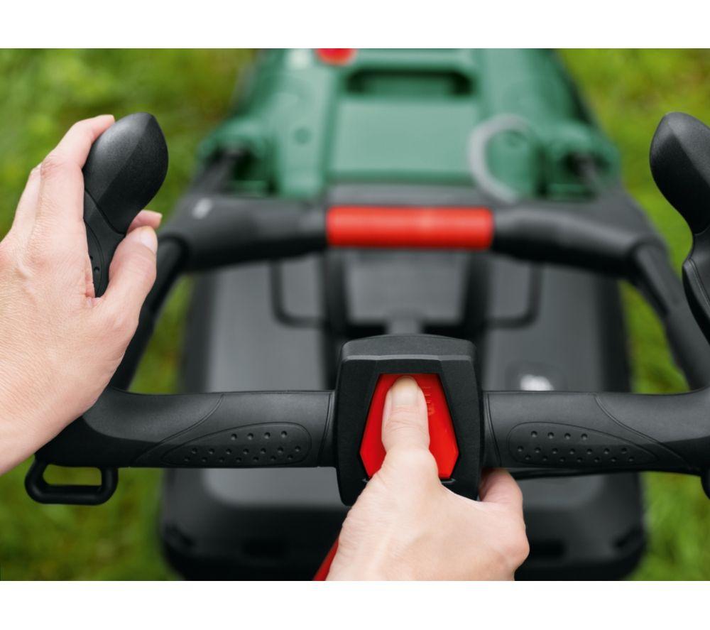 BOSCH AdvancedRotak 44-750 Corded Rotary Lawn Mower - Black and Green image number 4 of 7