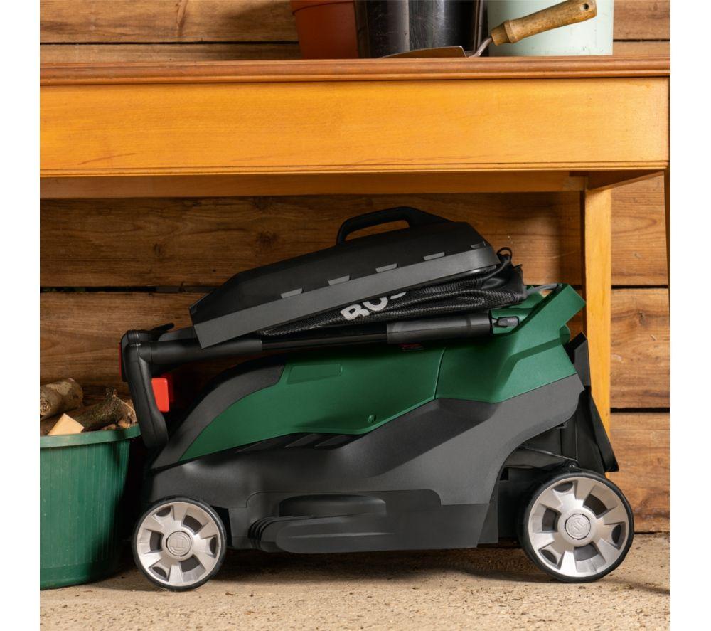 BOSCH AdvancedRotak 44-750 Corded Rotary Lawn Mower - Black and Green image number 5 of 7