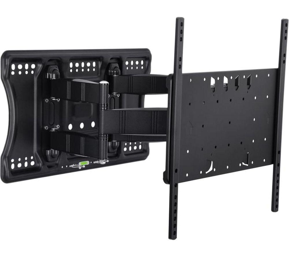Multibrackets M Vesa Super Slim Plus Hd Tilt & Swivel 42 - 80" Tv Bracket - Black, Black