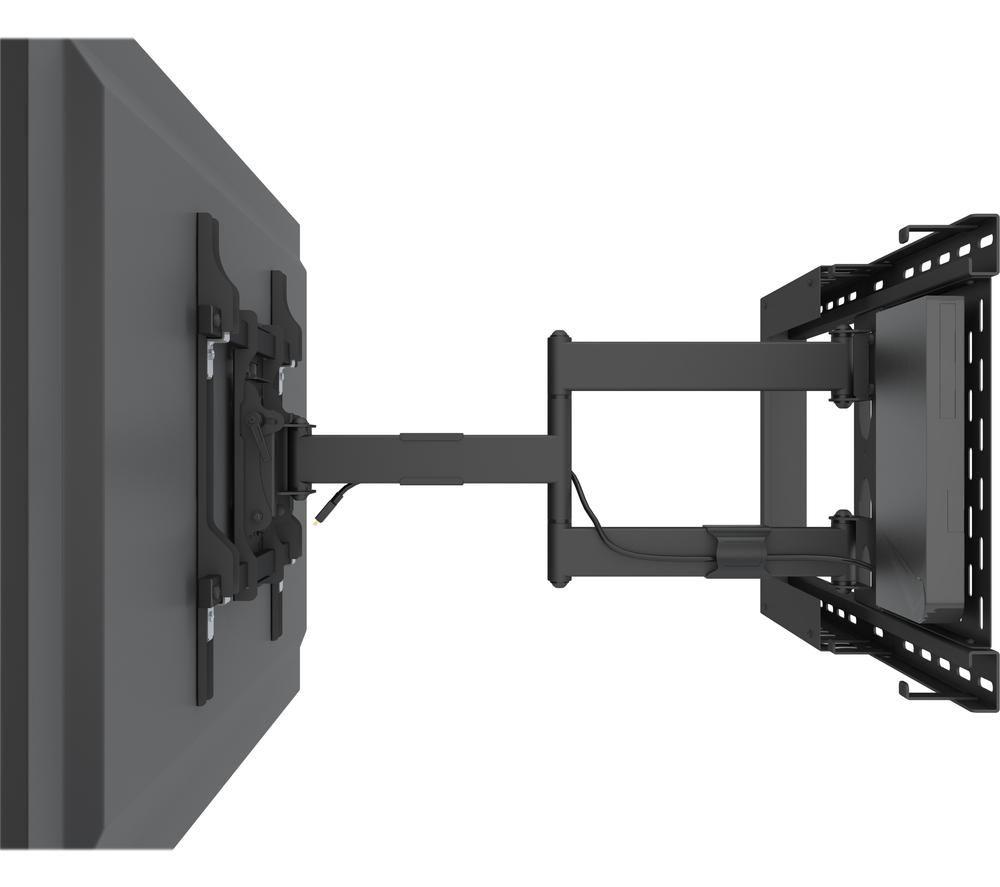 MULTIBRACKETS Hospitality Flex arm with STB Enclosure Tilt & Swivel 37 - 70" TV Bracket - Black image number 15 of 16