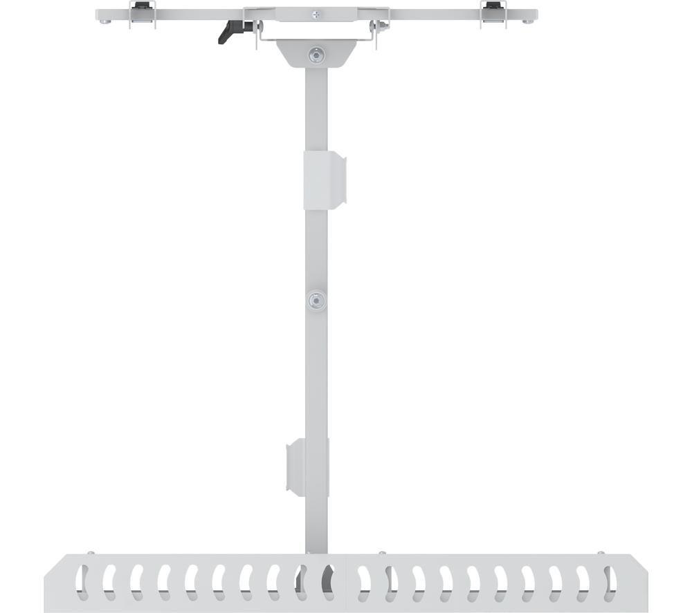 MULTIBRACKETS Hospitality Flex arm with STB Enclosure Tilt & Swivel 37 - 70" TV Bracket - White image number 7 of 17